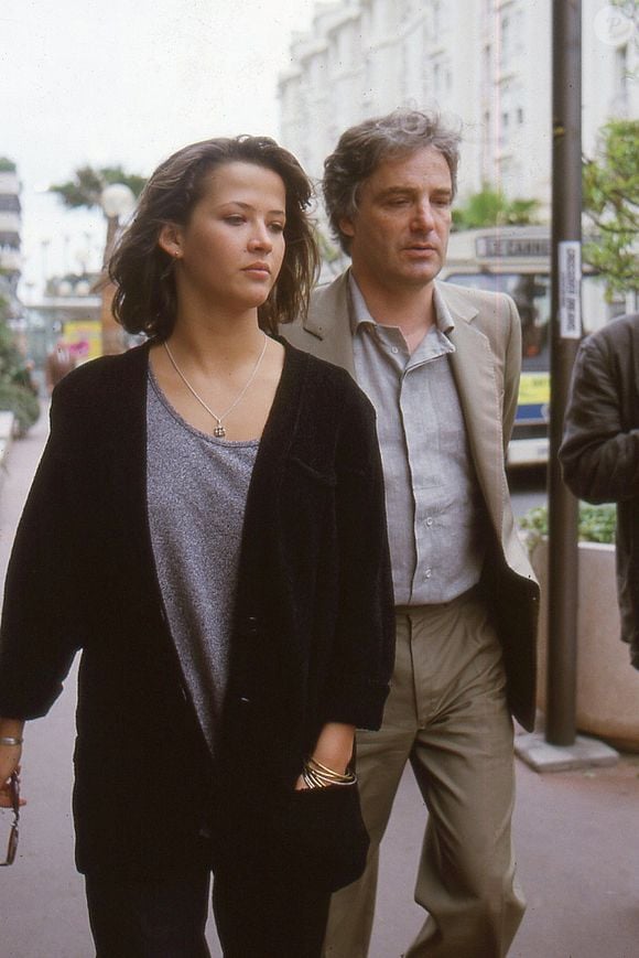 Archives - Sophie Marceau et son mari Andrzej Zulawski à Cannes en 1987. (JLPPA / Bestimage).
