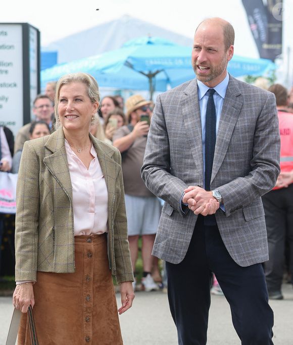 Le prince William et Sophie Rhys-Jones - Le prince de Galles, connu sous le nom de duc de Cornouailles lorsqu'il est en Cornouailles, et la duchesse d'Édimbourg assistent au Royal Cornwall Show au Royal Cornwall Showground, Whitecross, Wadebridge. Vendredi 6 juin 2025. Photo by Chris Jackson/PA Wire/ABACAPRESS.COM