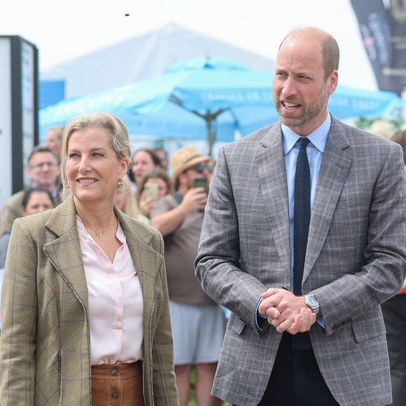 Le prince William et Sophie Rhys-Jones - Le prince de Galles, connu sous le nom de duc de Cornouailles lorsqu'il est en Cornouailles, et la duchesse d'Édimbourg assistent au Royal Cornwall Show au Royal Cornwall Showground, Whitecross, Wadebridge. Vendredi 6 juin 2025. Photo by Chris Jackson/PA Wire/ABACAPRESS.COM