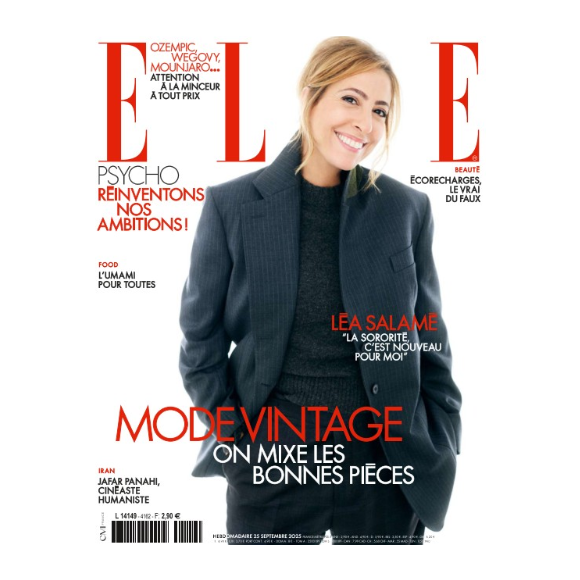 Ce jeudi 25 septembre, elle fait la couverture du nouveau numéro du magazine "ELLE" et y livre plusieurs confidences.


Léa Salamé fait la couverture du nouveau numéro du magazine ELLE
