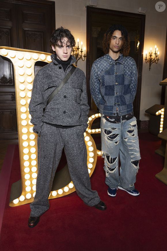 Reuben Larkin - Photocall pour les 130 ans de Berluti lors de la fashion week à Paris le 22 janvier 2025. © Olivier Borde /Bestimage