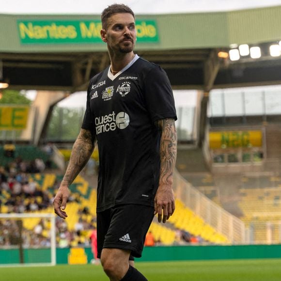 Matt Pokora (M. Pokora) - Match des Légendes du Variétés Club de France contre le FC Nantes au profit du Secours Populaire au stade de la Beaujoire à Nantes le 3 juin 2025.  © Martin Bousseau/Bestimage 

Photo : Martin Bousseau / Bestimage