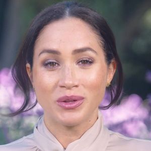 Meghan Markle, duchesse de Sussex, fait une apparition à la télévision américaine dans l'émission "CNN Heroes" le 13 decembre 2020. 
Crédit : CNN/Backgrid UK/Bestimage