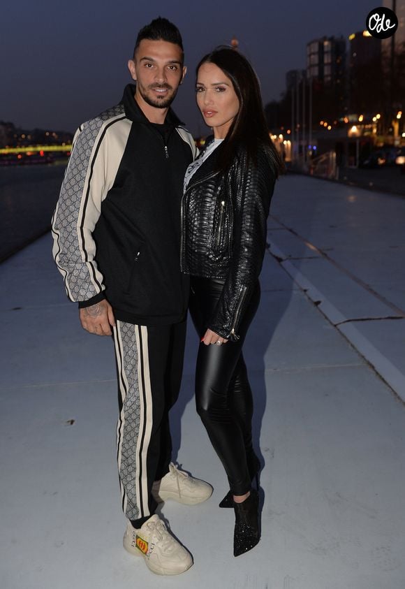 Exclusif - Julien Tanti et sa compagne Manon Marsault - Soirée du 9ème anniversaire du site en ligne "AliExpress.com" (filiale d'Alibaba) à Paris le 28 mars 2019. © Veeren/Bestimage
