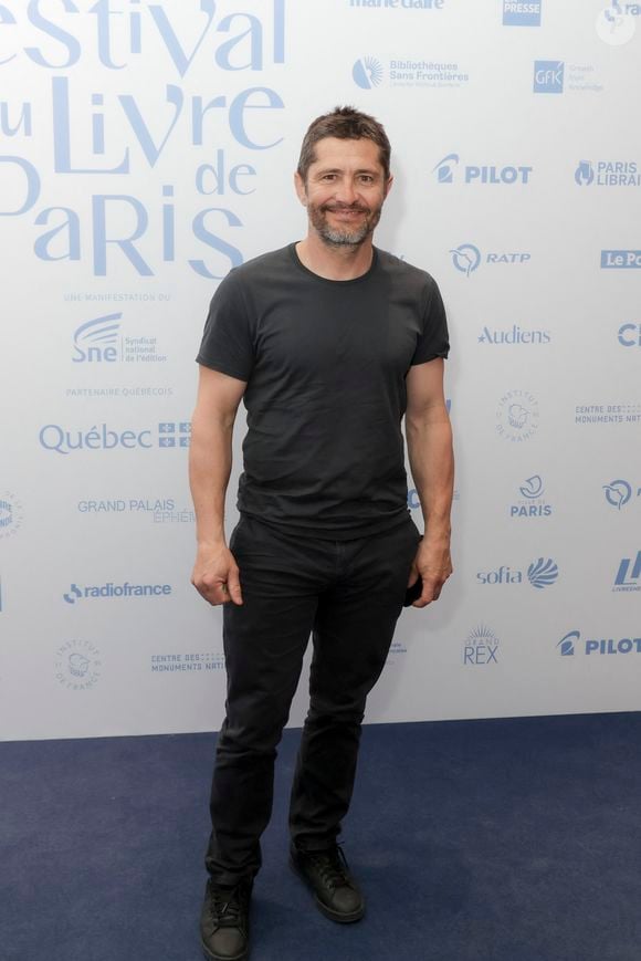 Bixente Lizarazu, lors du Festival du Livre à Paris, France, le 13 avril 2024. © Jack Tribeca / Bestimage