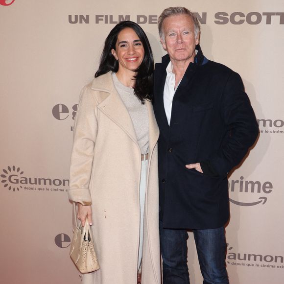 Franck Dubosc et sa femme Daniele Dubosc assistent à l'avant-première de " Ma Mere, Dieu et Sylvie Vartan " au Pathe Palace à Paris le 17 mars 2025, France. Photo par Jerome Domine/ABACAPRESS.COM