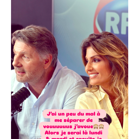 Caroline Ithurbide en story Instagram le 9 novembre 2025.