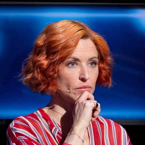 Exclusif - Natasha St-Pier lors de l'enregistrement de l'émission "100% logique" présentée par C. Feraud et qui sera diffusée le 11 octobre 2025 au Studio du Lendit à Saint-Denis, France, le 8 mars 2025. © Cyril Moreau/Bestimage