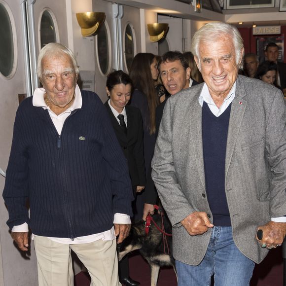 Jean-Paul Belmondo, Charles Gérard à la 3ème Edition des "Trophées du Bien-Etre" au théâtre des Mathurins à Paris @Pierre Perusseau / Bestimage