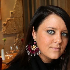 Exclusif - La chanteuse Aurélie Cabrel, fille de Francis Cabrel, ouvre le superbe hôtel restaurant "Le square" à Astaffort le 11 avril 2018, fief de la famille Cabrel, village de 2500 habitants dans la campagne du Lot et Garonne proche d'Agen. © Patrick Bernard/Bestimage