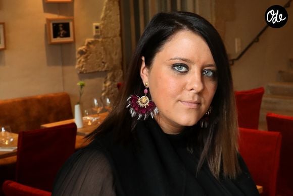 Exclusif - La chanteuse Aurélie Cabrel, fille de Francis Cabrel, ouvre le superbe hôtel restaurant "Le square" à Astaffort le 11 avril 2018, fief de la famille Cabrel, village de 2500 habitants dans la campagne du Lot et Garonne proche d'Agen. © Patrick Bernard/Bestimage