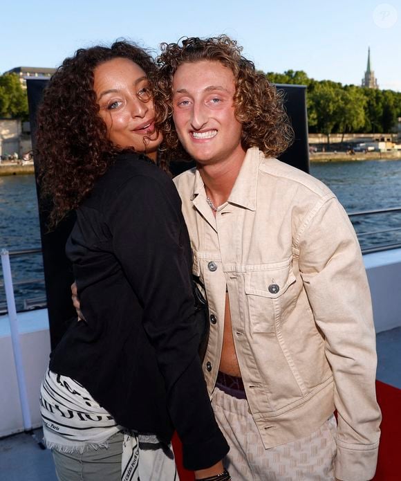 Exclusif - Joalukas Noah, sa soeur Eleejah lors de la soirée d'anniversaire de Joalukas Noah, fils de Yannick Noah et Isabelle Camus, pour ses 18 ans à Paris le 10 juin 2022.

© Cyril Moreau / Bestimage