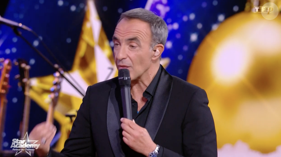 Nikos Aliagas lors du prime spécial battles de la "Star Academy", le 20 décembre 2025 sur TF1