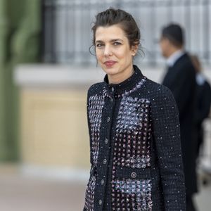 Charlotte Casiraghi au défilé Chanel au Grand Palais, "Collection Haute Couture Printemps/Eté 2025" lors de la Fashion Week de Paris (PFW), le 28 janvier 2025. 
© Olivier Borde / Bestimage