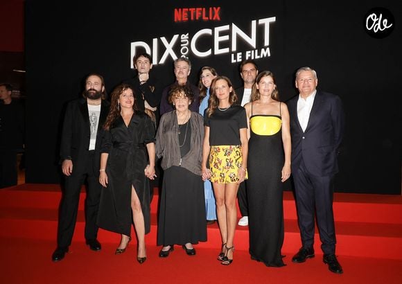 Cette fiction a eu droit à un film dérivé mis en ligne sur la plateforme de streaming américaine le jeudi 10 septembre 2026

Laure Calamy, Camille Cottin, Liliane Rovere, Gregory Montel, Laetitia Casta, Fanny Sidney, Thibault de Montalembert, Nicolas Maury, Vincent Macaigne, Ted Sarandos (Directeur général de Netflix) - Avant-première du film "Dix pour cent" à l'Olympia à Paris le 8 septembre 2026. © Coadic Guirec/Bestimage