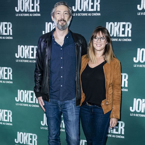 Vincent Desagnat et sa compagne Mathilde - Avant-première du film "Joker" au cinéma UGC Normandie à Paris, le 23 septembre 2019.
© Olivier Borde/Bestimage