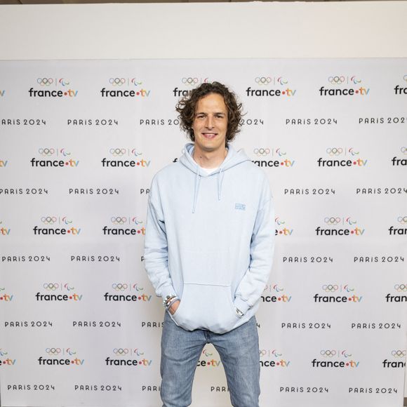 Paul de Saint Sernin lors de la présentation des journalistes et chroniqueurs de France Télévisions pour les Jeux Olympiques 2024 au musée de l'Homme à Paris, le 11 juin 2024.
Pierre Perusseau / Bestimage