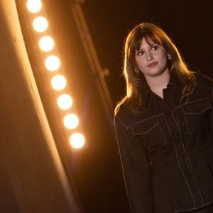 Exclusif - Marine lors de l'enregistrement de l'émission "La chanson secrète N°14", présentée par Nikos Aliagas et diffusée le 26 décembre sur TF1, à Paris le 9 décembre 2025. © Jacovides-Moreau/Bestimage