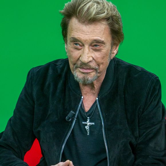 Photo d'archives de Johnny Hallyday lors de la promotion du film Salaud On T'Aime à Bruxelles, en Belgique, en 1994. Photo by AV Press/ABACAPRESS.COM