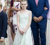Sa soeur avait choisi une robe dans les tonalités vert pastel. 

Le prince Albert II de Monaco, La princesse Charlène de Monaco avec leurs enfants le prince Jacques de Monaco, marquis des Baux et la princesse Gabriella de Monaco, comtesse de Carladès et Mélanie-Antoinette de Massy au 'Pique-nique des Monégasques’, Monaco.6 septembre 2025 © Olivier Huitel/Pool Monaco/Bestimage