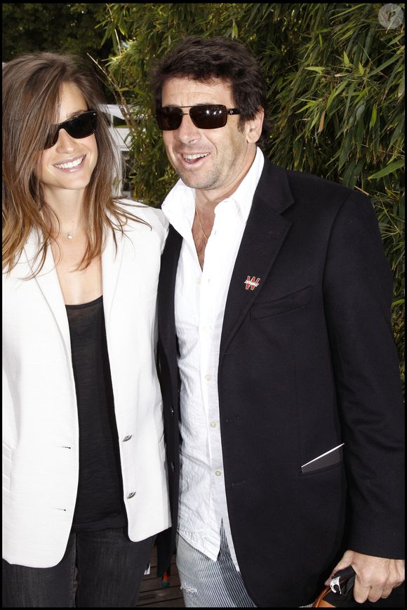 Celine Bosquet et Patrick Bruel - people à la quinzième journée des Internationaux de France de tennis de Roland Garros 2011. Rindoff-Jacovides / Bestimage