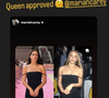 En plus de ressusciter avec brio cette silhouette iconique, Adèle a eu l’honneur de voir son hommage validé par la diva en personne, qui a partagé le comparatif en story.

Mariah Carey a même validé le look d'Adèle Exarchopoulos en repostant sur Instagram.