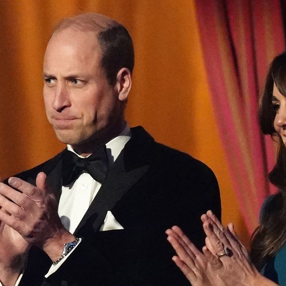Le prince William et Kate Middleton lors du Royal Variety Performance en novembre 2023. © Julien Burton / Bestimage