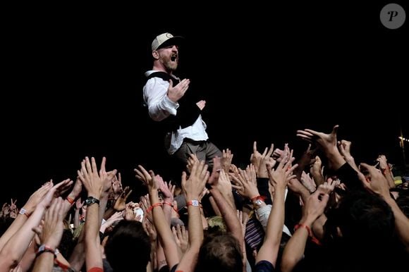 Le groupe de rock français Dyonisos - Fête de l'Humanité à La Courneuve, France, le 11 septembre 2021. © Lionel Guericolas/MPP/Bestimage