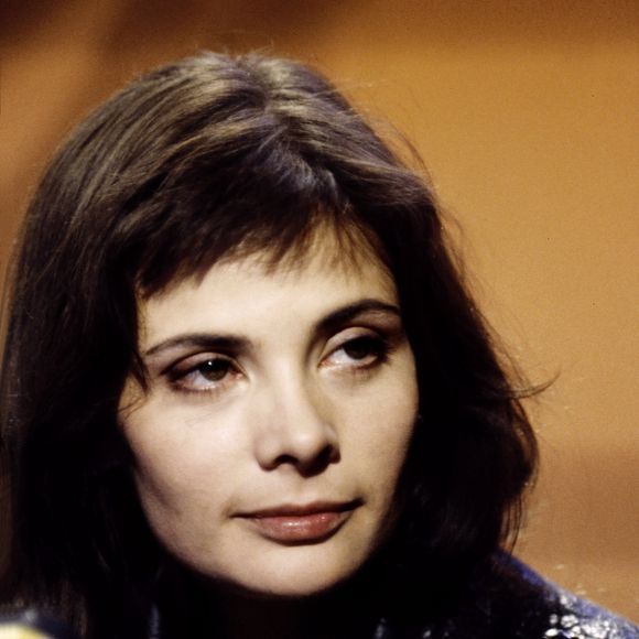 Archives - Marie Trintignant sur le plateau de l'émission TV "Ciel mon mardi!". Le 18 juin 1991 @CEDRIC PERRIN / BESTIMAGE