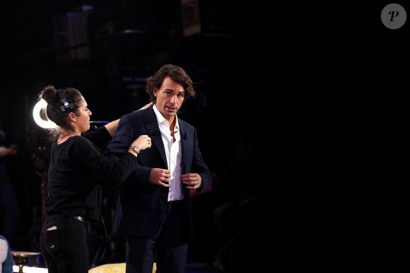 Exclusif - Bertrand Chameroy dans les backstage de sa nouvelle émission "Bertrand n'a pas sommeil", diffusée à partir du 5 janvier sur France 2
© Dominique Jacovides / Bestimage