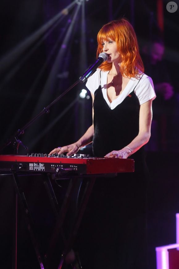 Exclusif - Axelle Red - People sur le plateau de l'émission TV "Toujours ensemble, notre raison d'être" à l'occasion du Sidaction 2018 au Casino de Paris. Le 24 mars 2018
© Christophe Clovis-Cyril Moreau / Bestimage