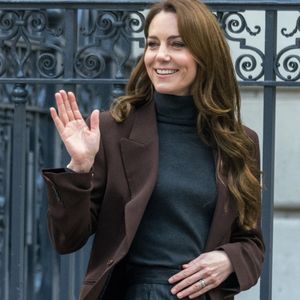 Catherine Kate Middleton, princesse de Galles, visite la National Gallery pour lancer un nouveau projet de la Royal Foundation Centre for Early Childhood visant à soutenir les jeunes enfants dans le développement de compétences sociales le 4 février 2025. Zuma Press/Bestimage