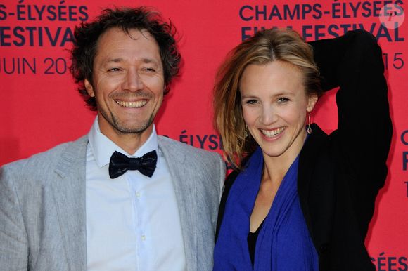 Bruno Debrandt et Marie Kremer assistant à la projection de Valley Of Love en ouverture du 4ème Champs Elysees Film Festival au Cinéma Publicis Champs Elysees à Paris, France le 9 juin 2015. Photo by Aurore Marechal/ABACAPRESS.COM