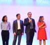 Arrivée sur BFMTV en 2016, elle présente "Le Dej Info" du lundi au vendredi de 12h à 15h.
Ashley Chevalier, Christophe Person, Christophe Delay, Pascale de La Tour du Pin, Christophe Barbier assistant à la conférence de presse annuelle de RMC et BFM TV, à Paris, France, le 06 septembre 2016. Photo by Jerome Domine/ABACAPRESS.COM