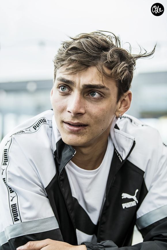 Rendez-vous avec Armand Duplantis, sauteur à la perche, à Stockholm le 11 juin 2019 TTNews / Bestimage