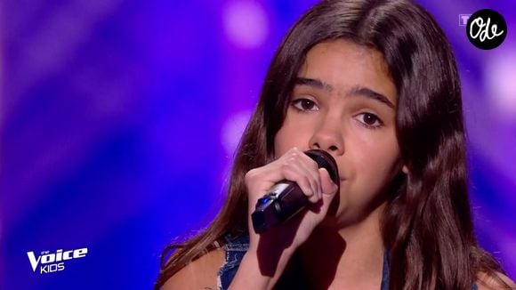 Lila Debbouze - Capture d'écran TF1 (The Voice)