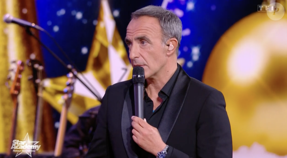 Nikos Aliagas lors du prime de la "Star Academy" spécial battles le 20 décembre 2025 sur TF1