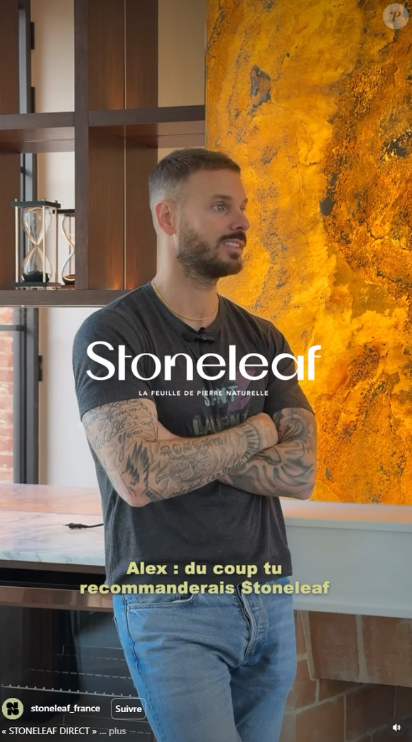 M. Pokora ouvre les portes de sa maison de campagne.