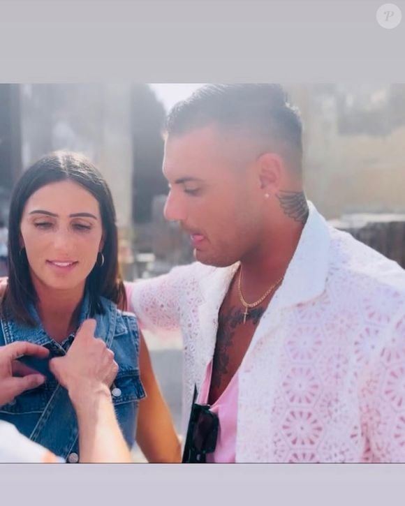 Instagram du couple, Tiffanie et Olivier Esposito en vacances (Familles Nombreuses).