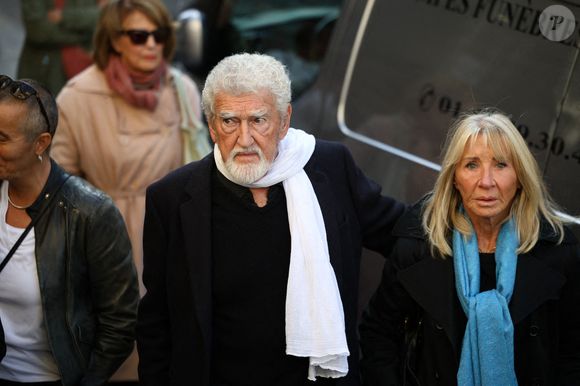 Patrick Préjean arrive à la cérémonie d'enterrement de l'actrice italo-française Claudia Cardinale à l'église Saint-Roch à Paris, France, le 30 septembre 2025. Claudia Cardinale, décédée le 23 septembre à l'âge de 87 ans, a eu une carrière longue de six décennies et a été dirigée par de grands acteurs tels que Federico Fellini et Luchino Visconti. Photo par Raphael Lafargue/ABACAPRESS.COM