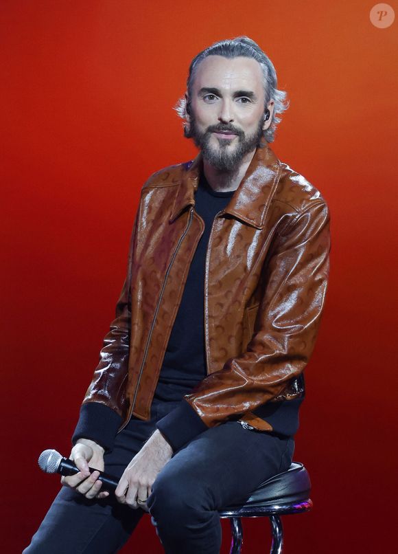 Exclusif - Christophe Willem lors de l'enregistrement de l'émission "Nos voix pour toutes" au profit de la Fondation des femmes à l'Adidas Arena diffusée sur TMC le 25 novembre 2025, à Paris, France, le 19 novembre 2025. © Guirec-Moreau/Bestimage
