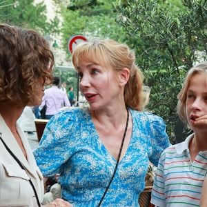Julie Depardieu et son fils Billy Blanchard assistent à la première parisienne du film « Les secrets de la Princesse de Cadigan » au Silence des Prés, le 21 juin 2023 à Paris, en France. Photo de Nasser Berzane/ABACAPRESS.COM