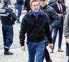 Il a souffert du syndrome des antiphospholipides, pouvant provoquer des AVC à tout moment.

Alexandre Delperier - Arrivées à la cérémonie religieuse en hommage à Rolland Courbis dans l'église de la Madeleine à Paris, France, le 14 janvier 2026. © Jacovides-Moreau/Bestimage
