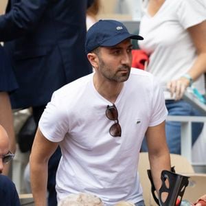 Jimmy Mohamed dans les tribunes lors des Internationaux de France de Tennis de Roland Garros 2025 à Paris, le 29 mai 2025. © Moreau / Jacovides / Bestimage