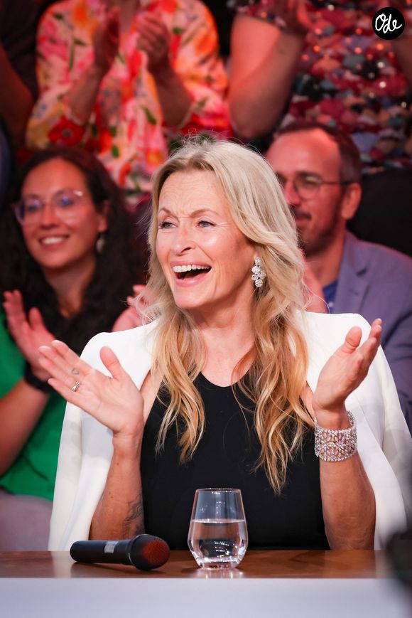 Estelle Lefebure - Plateau de l'émission "C à vous" lors du 79ème Festival International du Film de Cannes le 22 mai 2026. © Jack Tribeca / Bestimage
