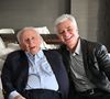 Exclusif - Philippe Bouvard, journaliste français, écrivain, homme de radio et de télévision, à son domicile, en interview télé avec le journaliste producteur Cyril Viguier à Cannes, le 27 février 2025. 
Ces derniers secrets, il se confie a Cyril Viguier dans une emission diffusée dans le monde entier.

﻿A 95 ans, Philippe Bouvard a décidé de raccrocher et de prendre sa retraite !
Avant d’interrompre définitivement ses activités, l’animateur des « Grosses têtes », auteur de 69 livres et qui réside à maintenant à Cannes, raconte ses souvenirs à Cyril Viguier, au cours d’un Talk qui sera diffusée le 3 et 6 mai première émission et le 10 et 13 mai deuxième émission  sur TV5 Monde et sur RTL, une radio dont il fut, durant plusieurs décennies, l’animateur fétiche.

De René Cotty au Général de Gaulle, de Mitterrand à Sarkozy en passant par Giscard, qu’il soupçonne de « lui avoir coller un contrôle fiscal ! », Bouvard dévoile ses derniers secrets et raconte ses rencontres savoureuses avec tous les Présidents.

D’une République à l’autre, il raconte aussi à Cyril Viguier ses anecdotes drôles et inédites, souvent caustiques, parfois rugueuses, avec les grandes Icônes Françaises: Bardot, Delon, Aznavour etc…

© Bruno Bebert/Bestimage