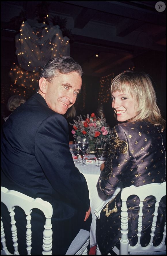 Bernard Arnault et sa femme Hélène, lors de la soirée Miss Dior. BERTRAND RINDOFF PETROFF / BESTIMAGE