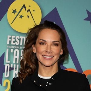 Mélissa Theuriau - Photocall lors de la 26ème édition du festival international du film de comédie de l'Alpe d'Huez le 19 janvier 2023. © Dominique Jacovides / Bestimage