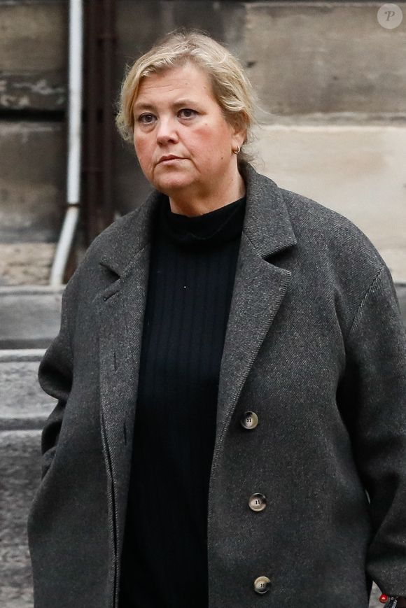 Céline Lasek, l'avocate de Pierre Palmade arrive à la Cour d’appel de Paris le 24 février 2023© Christophe Clovis/Bestimage