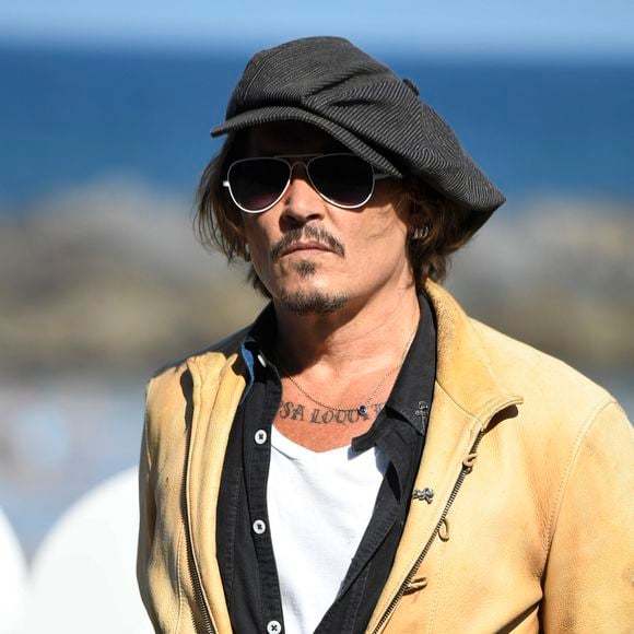 Johnny Depp présente le documentaire 'Crock of Gold A few rounds with Shane Macgowan' au festival international du film de Saint-Sébastien (Donostia) le 20 septembre 2020.
Crédit : AGENCE / BESTIMAGE